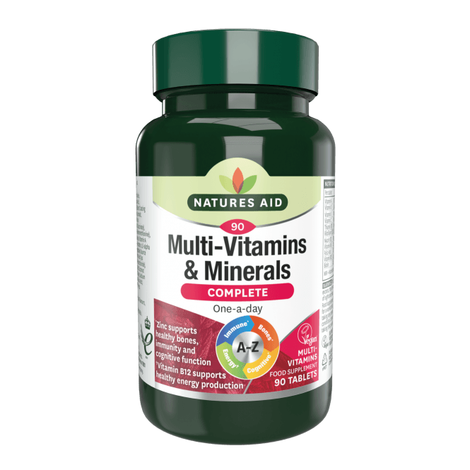 Komplett Multi -vithamins & Mineralsteren - 90 Pëllen