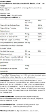 Comprehensive Prostate Formula | With Seleno Excell - 120 capsules