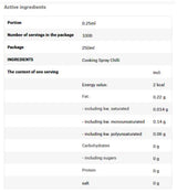 Cooking Spray - Chilli Oil - 250 ml