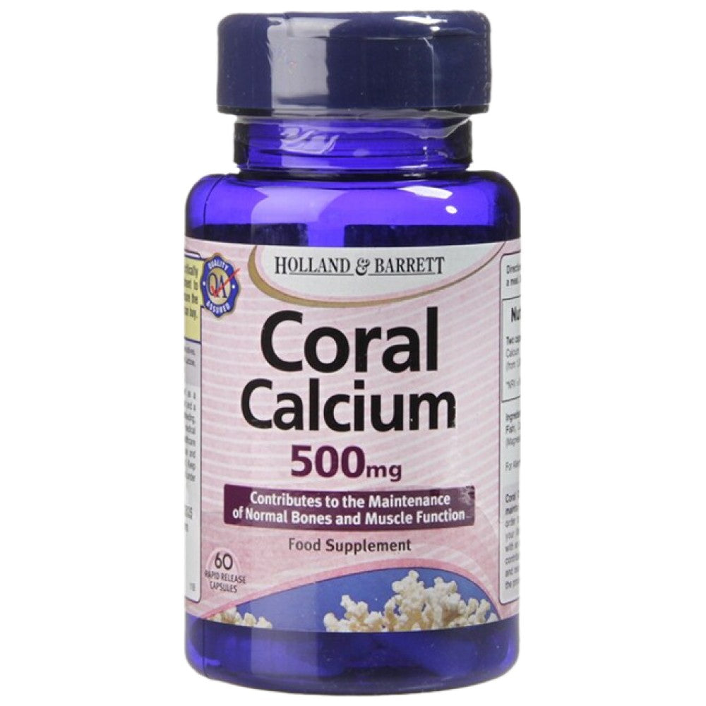 Calcio de coral 500 mg - 60 cápsulas