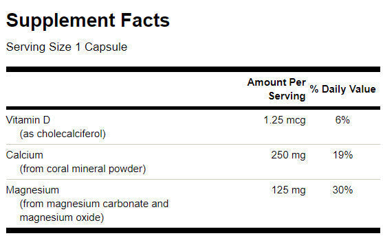 Coral Calcium Complex - 180 capsules