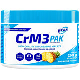 CRM3 PAK (Malato tri -creatino + taurina) - 250 gramos