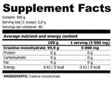 Crea monohydraat - 400 gram