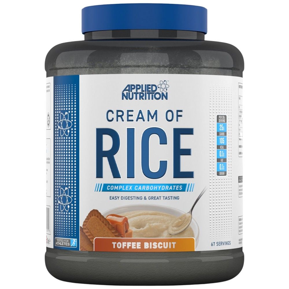 Cream of Rice | Easy Digesting & Great Tasting Complex Carbohydrates - 2000 grams