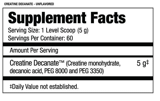 Creatine Decanate - 300 grams