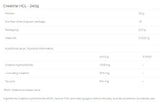 Creatine HCl Powder - 240 gram