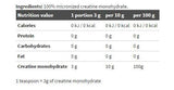Creatine Mono Crapre Pudder - 1000 Gramm