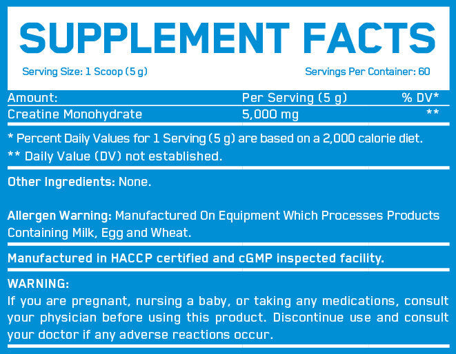 Creatine monoidte - 0,300 kg