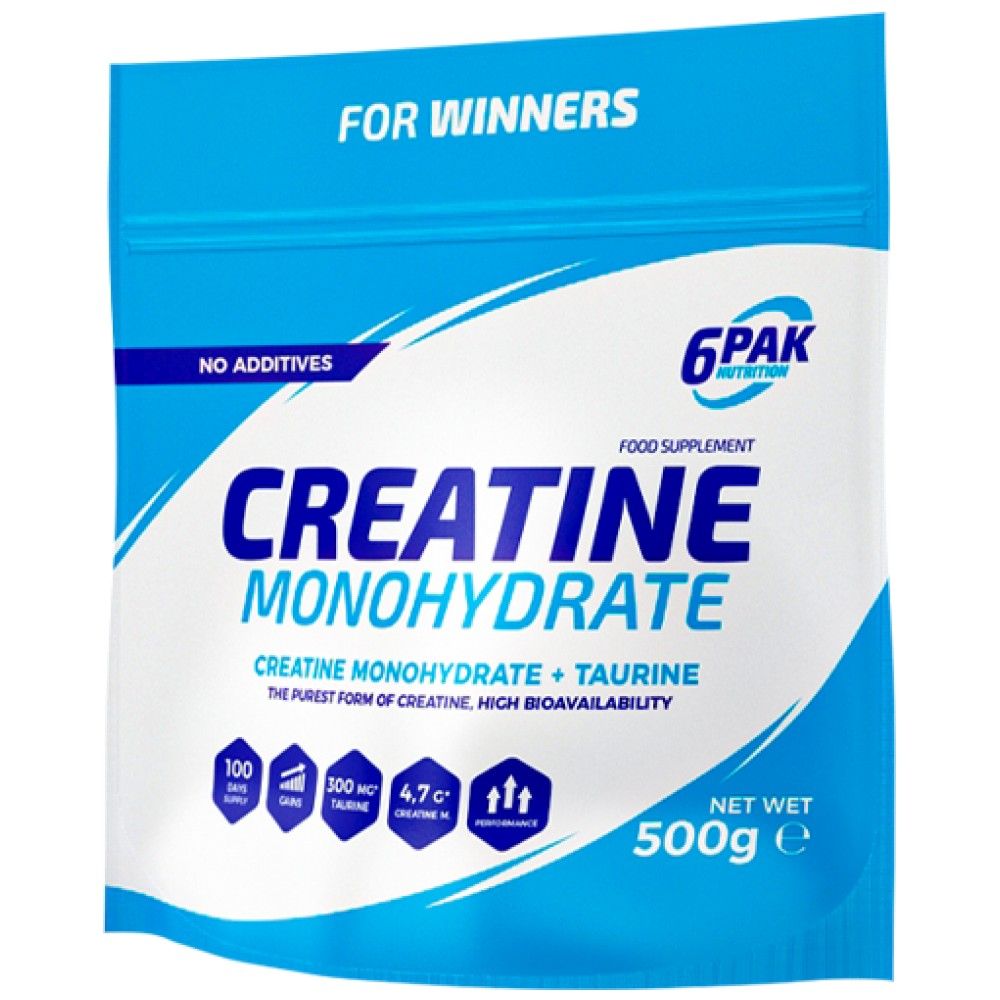 Monohydrat kreatyny - 500 gramów