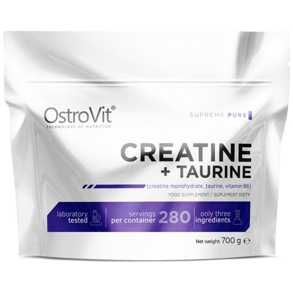 Creatine Monohydrate + Taurine Powder 700 grams