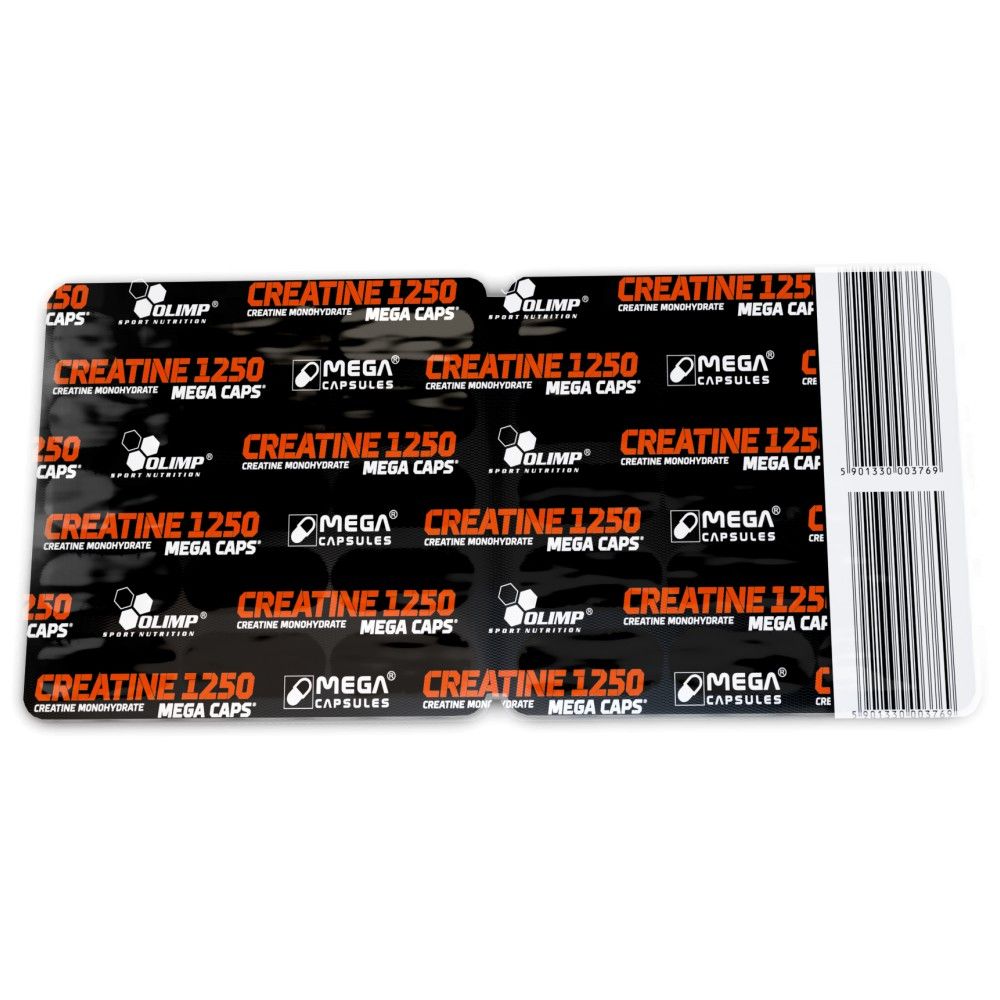 Creatine Mega Caps 1250 - 30 capsules