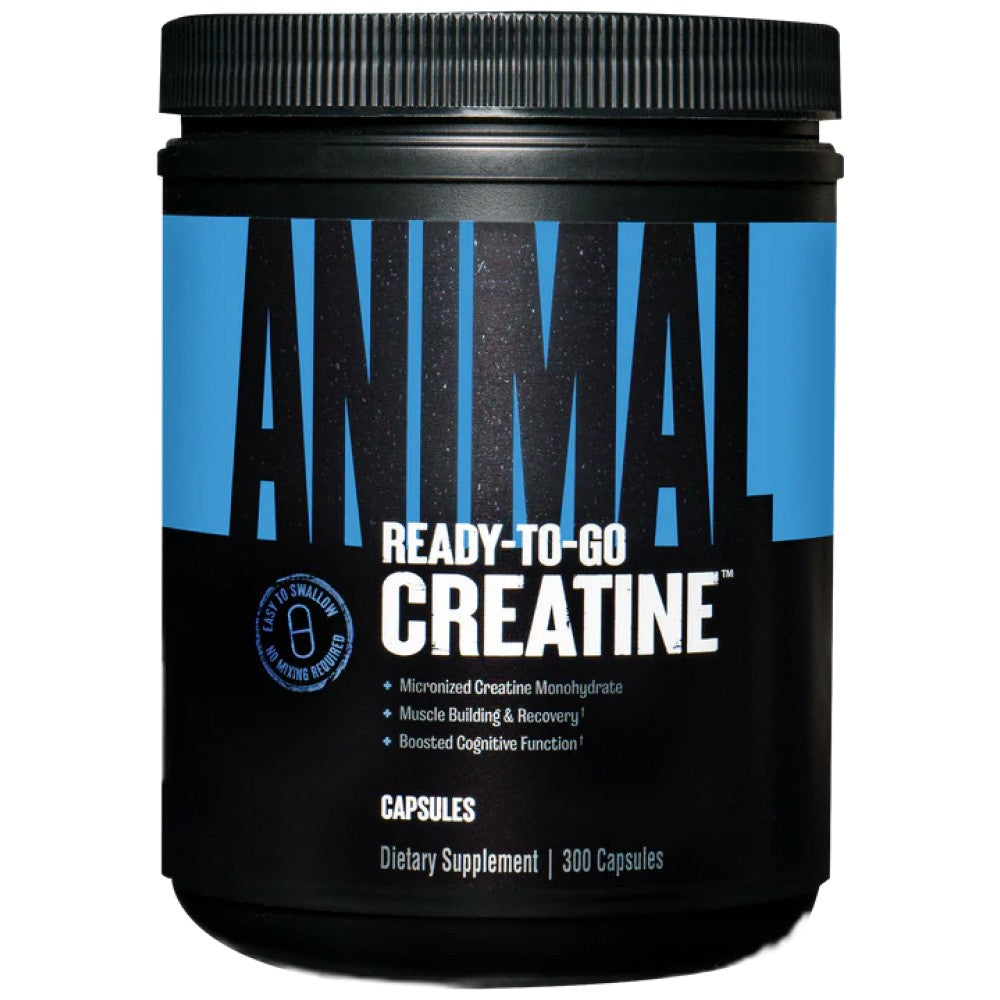 Animal Creatine Micronized Capsules - 300 capsules