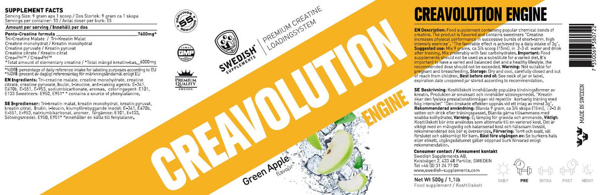 „Creavolution“ milteliai 500 gramų