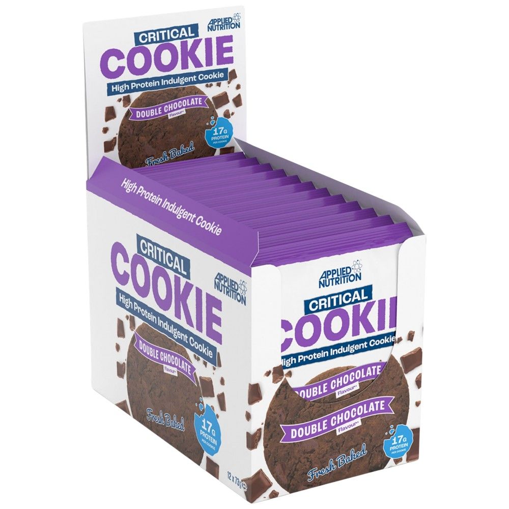 Kritické soubory cookie | Cookie s vysokým obsahem bílkovin - 12 x 85 gramů