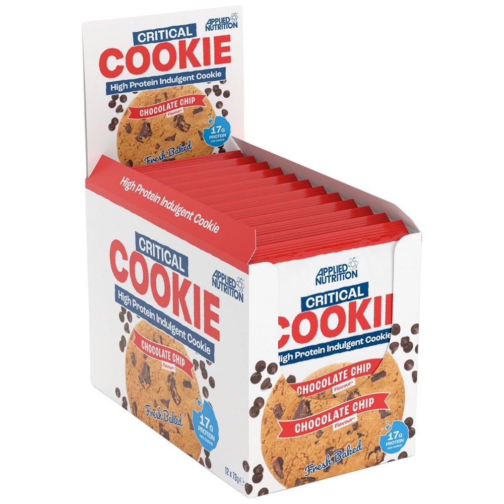 Cookie crítico | Biscoito indulgente de alta proteína - 12 x 85 gramas