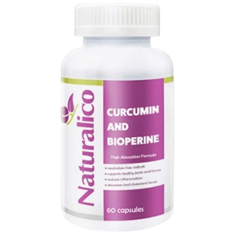 Curcumin and Bio Perine - 60 capsules
