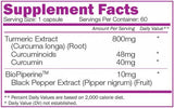 Curcumin and Bio Perine - 60 capsules