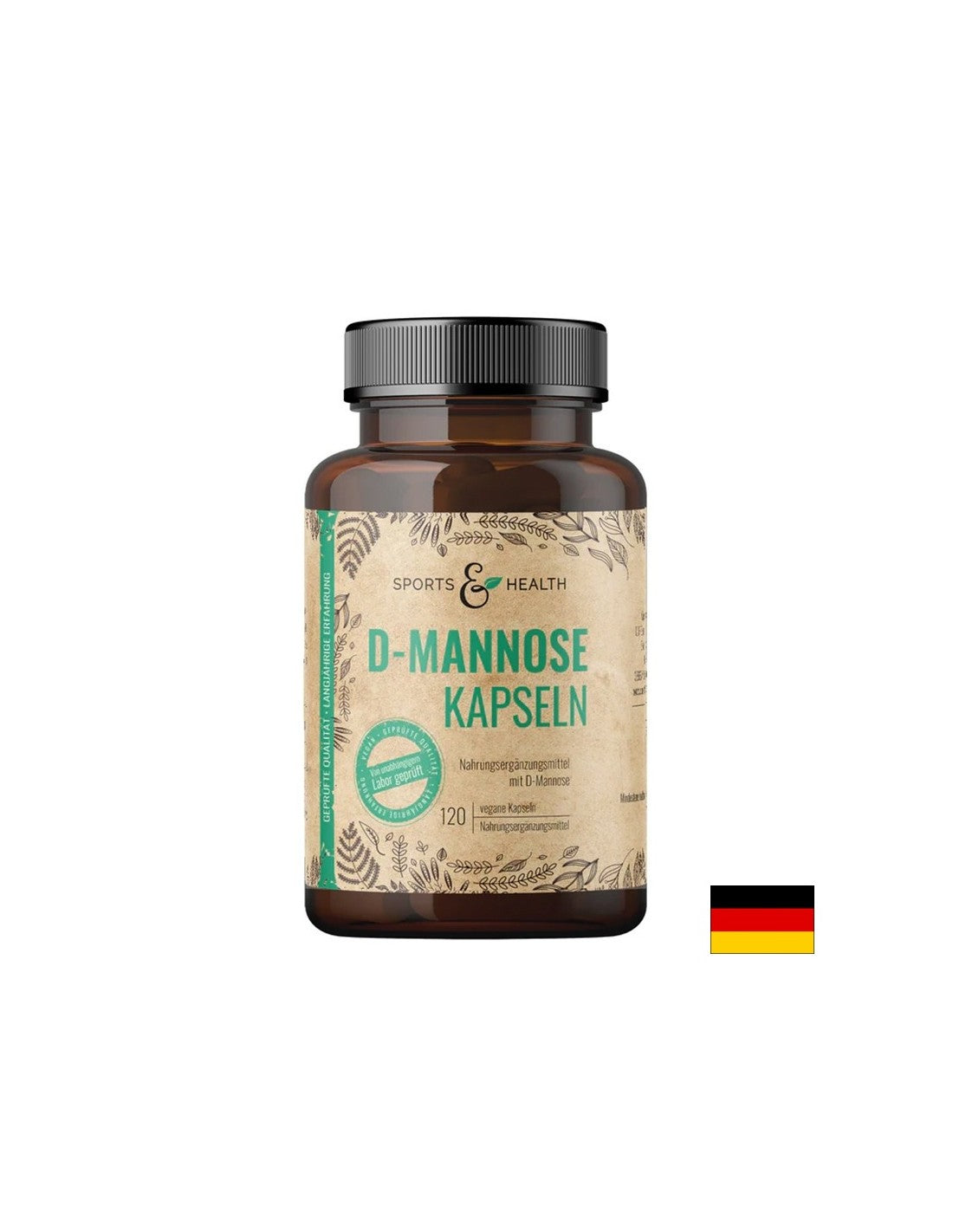 Urinary Health - D-Mannose, 750 mg x 120 capsules