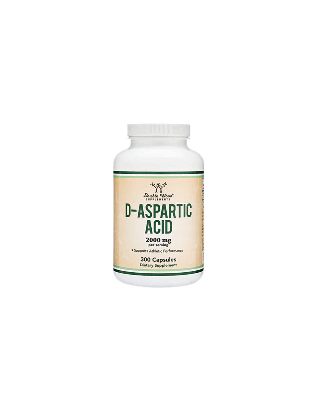 D -Aparto rūgštis 2000 mg - 300 kapsulių