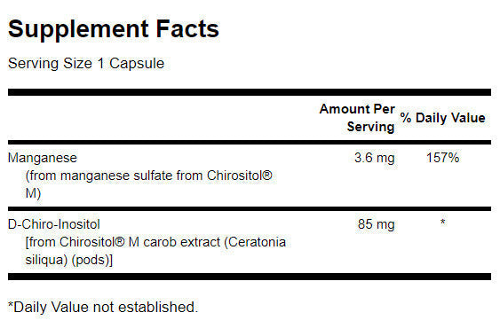 D-Chiro-Inositol 88.6 mg - 60 capsules