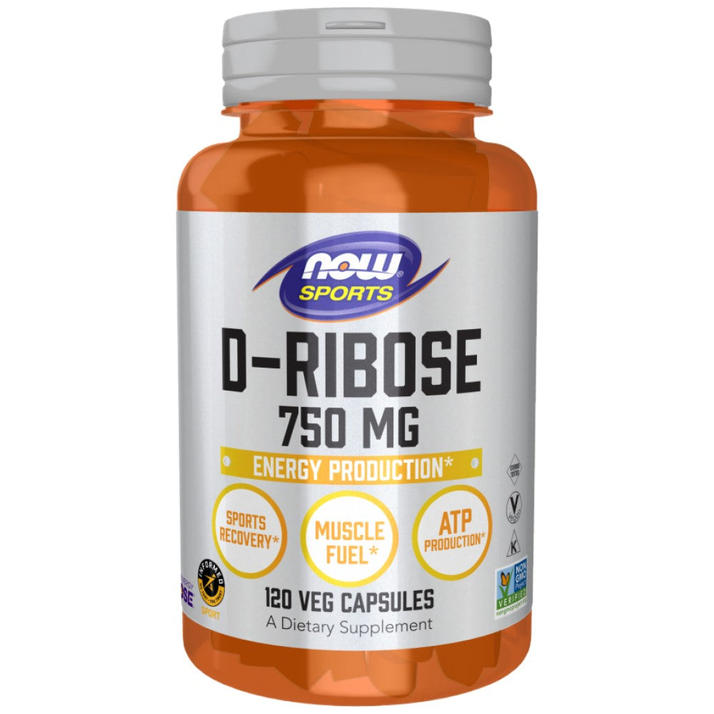 D-Ribose 750 mg - 120 capsules