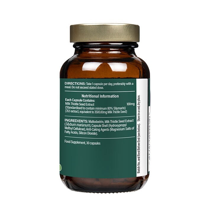 Milk thistle extract (Milk Thistle) 60 capsules HOLLAND & BARRETT