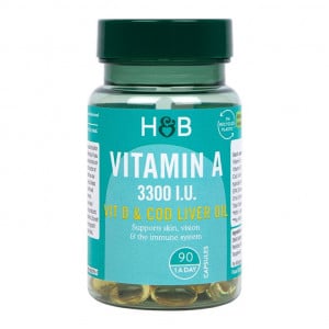 Vitamina A 3300 UI - 90 cápsulas de gel