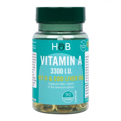 Vitamina A 3300 UI - 90 cápsulas de gel
