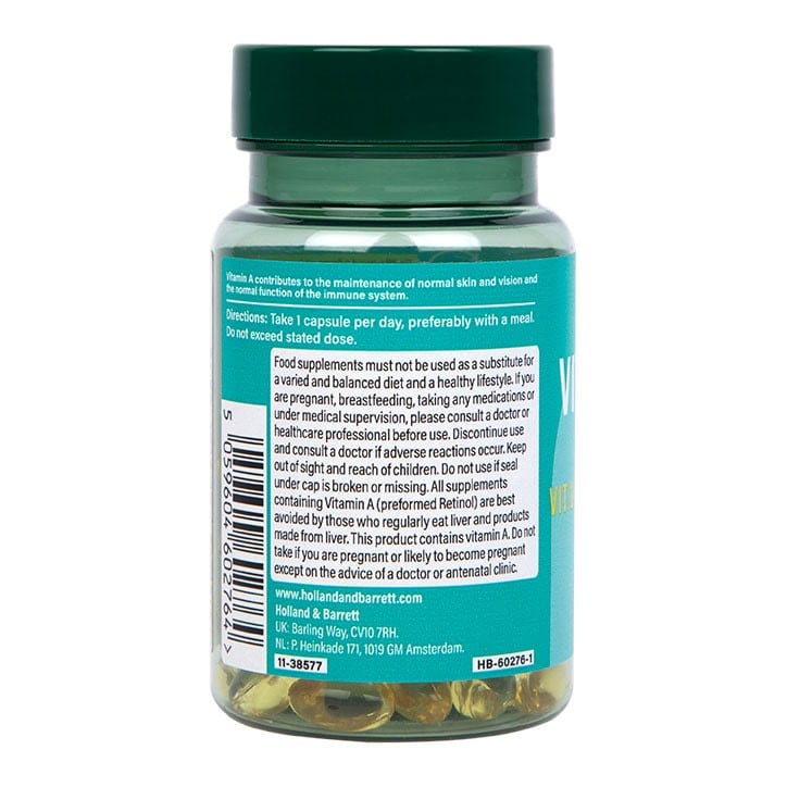 Vitamina A 3300 UI - 90 cápsulas de gel