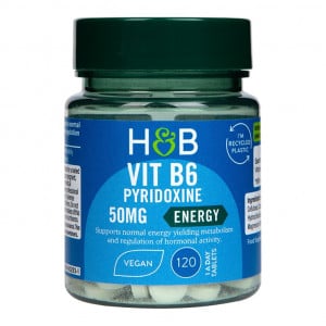 Vitamin B6 / Pyridoxine 50 mg - 120 Tablets