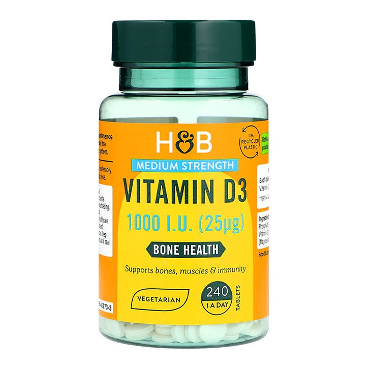 Vitamin D3 1000 IU - 240 Tablets