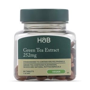 Extracto de té verde 315mg 100 tabletas Holanda y Barrett