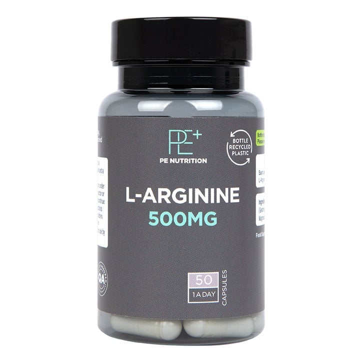 PE Nutrición | L -arginina 500 mg - 50 cápsulas