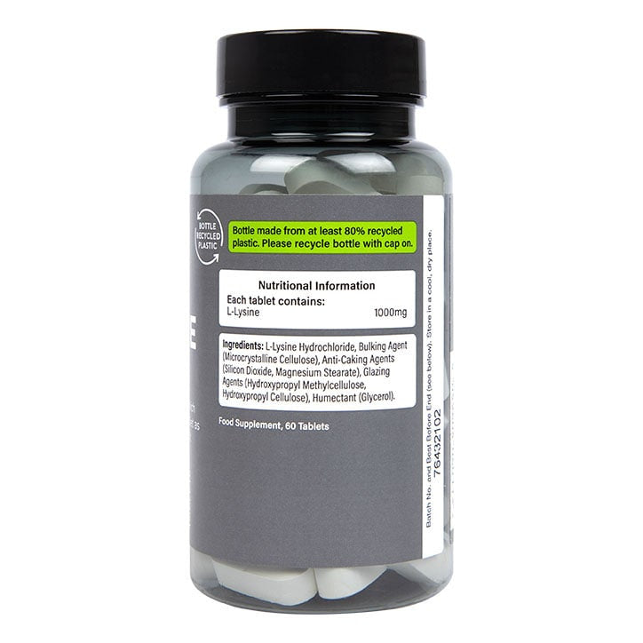 L-lysine 1000mg 60 tablet Holland & Barrett