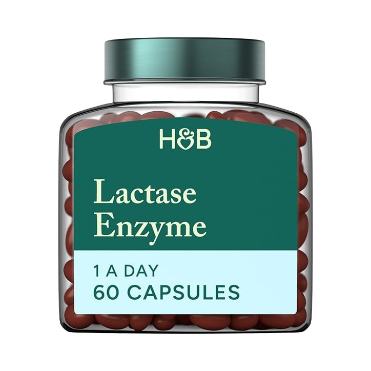 Lactase enzymes (Super Lactase Enzyme) 125mg 60 capsules HOLLAND & BARRETT