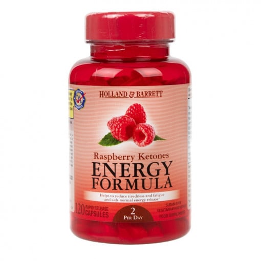 Raspberry ketones energy formula (Energy Formula) 120 capsules HOLLAND & BARRETT