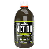 Vidutinio stiliaus kokosų aliejaus trigliceridų (100% MCT aliejus) 500 ml NaturesAid