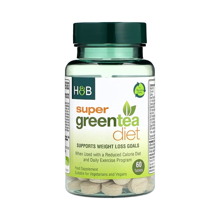 Super dietos žaliosios arbatos dieta (super žaliosios arbatos dieta) 60 „Holland & Barrett“ tabletės