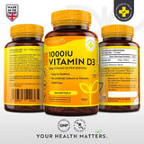 Vitamin D3 1000iu (25ug) 365 mëll Kapselen