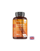 Bone system - Vitamin D3 4000 IU + K2 100 µg, 240 tablets Weight Worl