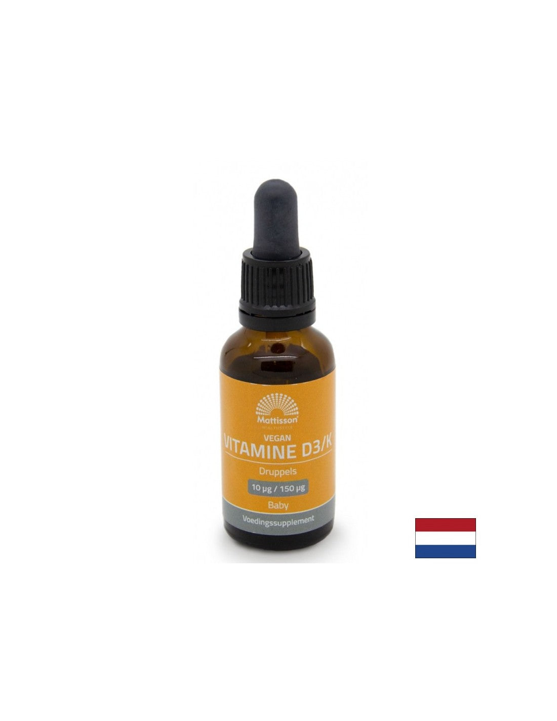 Kosti a zuby - Vitamin D3 K2 (pro děti) Vegan, 10MCG/150MCG x 25 ml kapek