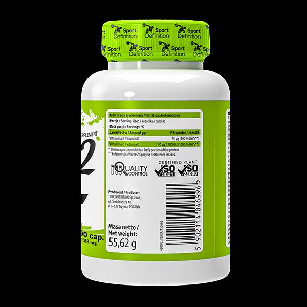 D3 + K2 MAX 90 capsules