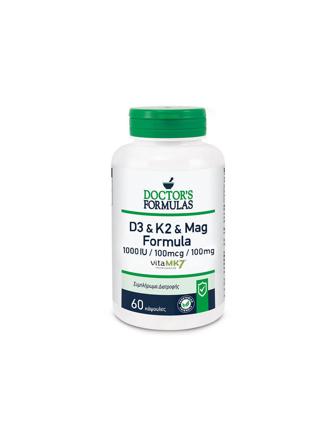 D3 & K2 & Mag Formula - vzorec s vitamínem D3, K2 a hořčíkem x 60 kapsle doktorky