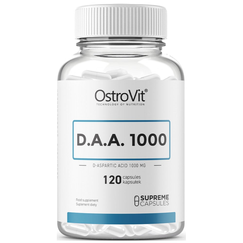 Ácido DAA 1000 / D-Aspáptico 120 cápsulas