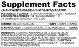 Daa Dark | Cápsulas de ácido d-aspáptico 1000 mg 120