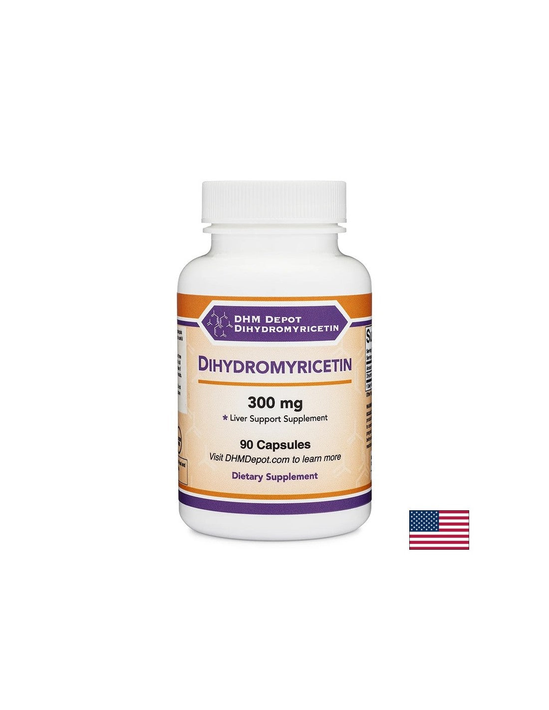 For the liver – support during alcohol stress - Dihydromyricetin (DHM 30), 300 mg x 90 capsules