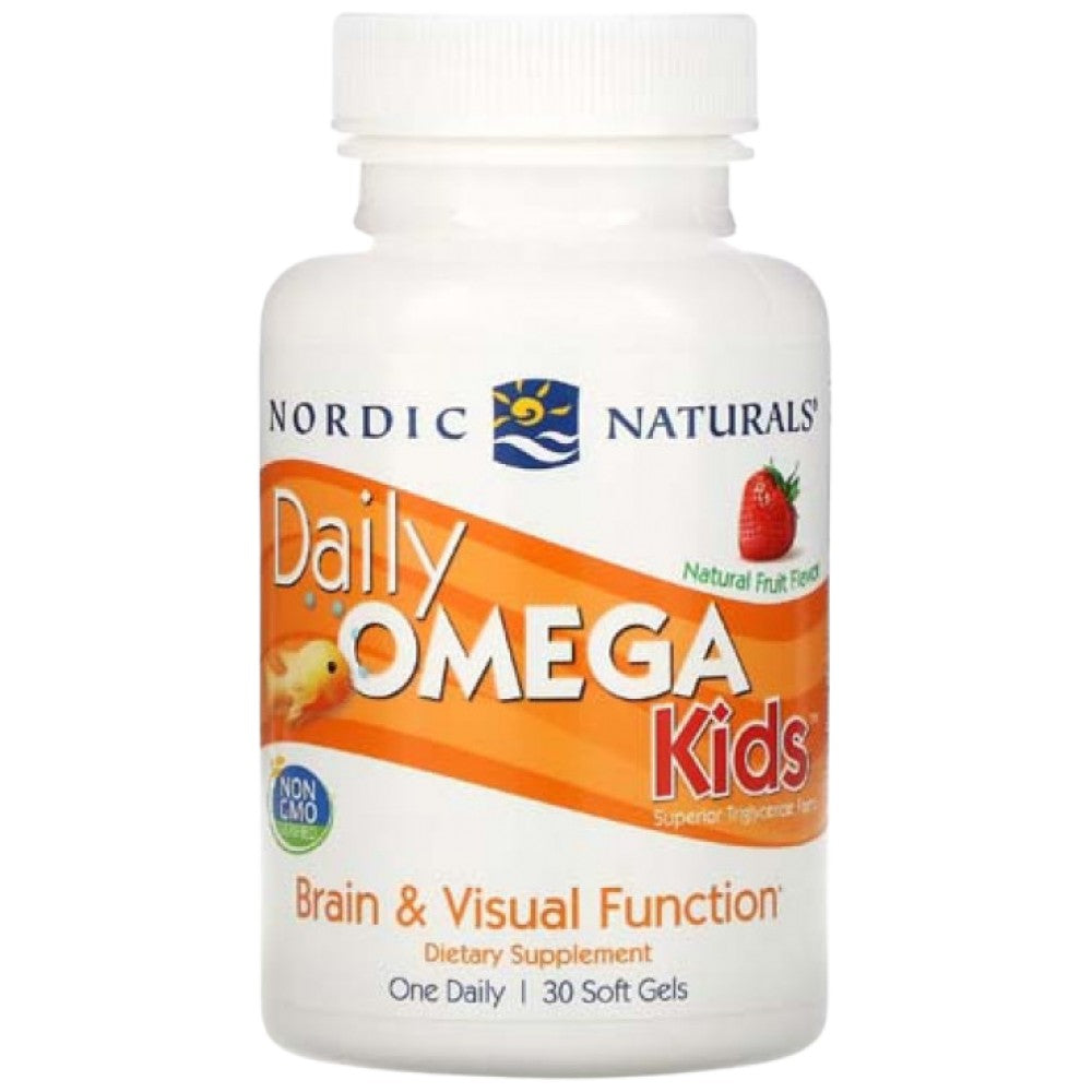 Dagelijkse Omega Kids 340 mg - 30 gelcapsules