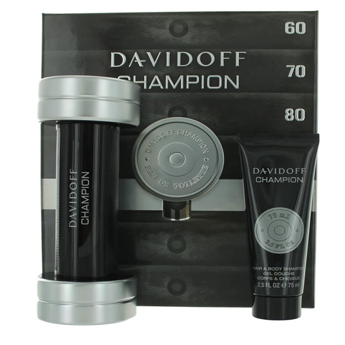 <tc>DAVIDOFF</tc> Champion Eau De Toilette Spray 90ml Sada 2 kusů