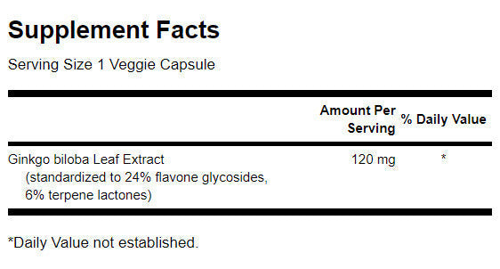 Standardizovaný ginkgo 120 mg - 100 tobolek
