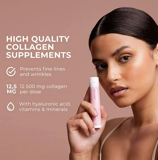 Fish Collagen Deluxe® 12,500 mg with Hyaluronic Acid 75 mg 30 x 25ml